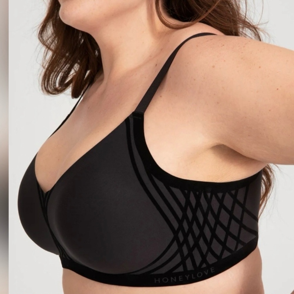 Honeylove‎ Silhouette Black Bra
